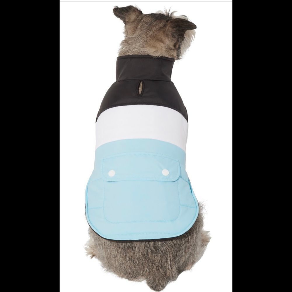 🆕 [Frisco] Blue Colorblock Insulated Dog Puffer Coat Sz: XXL